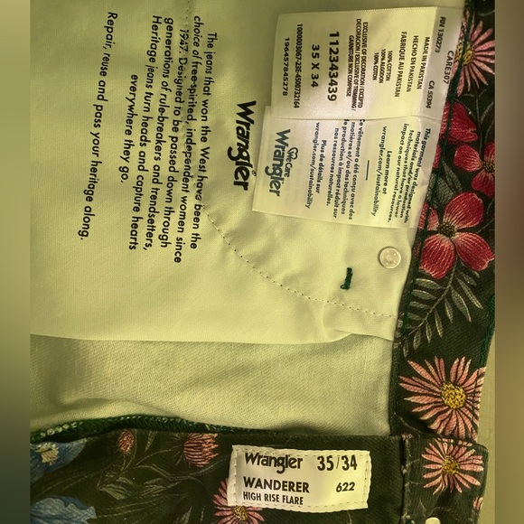 35x34   Wanderer Wrangler Jeans - Picture 5 of 5